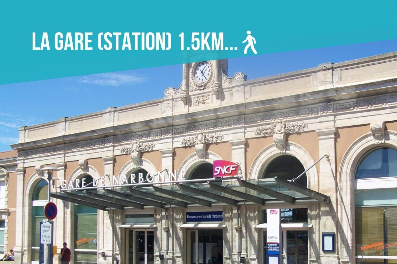 L'Urbain Narbonnais Lejlighed Narbonne Eksteriør billede